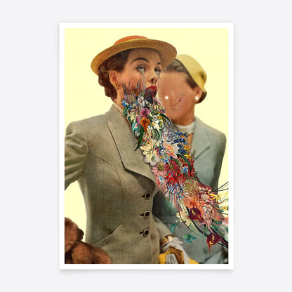 How To Disappear Completely – drømsjel Fine Art Print