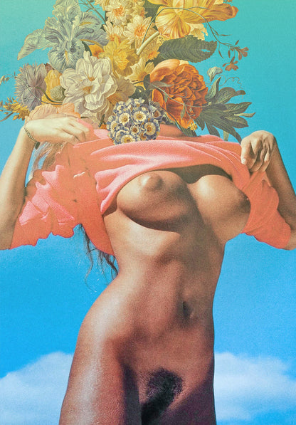 Blue Sky – drømsjel Fine Art Print