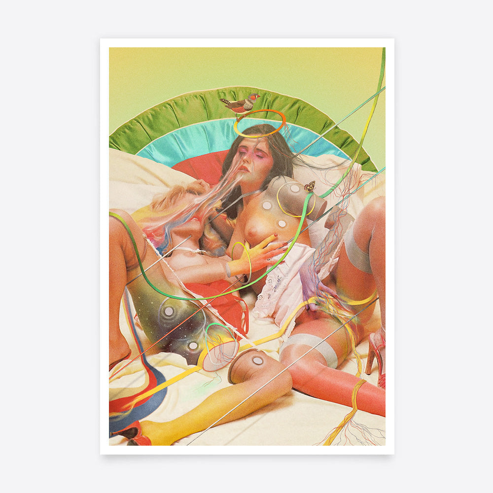 Ganz nah, so weit weg von dir – drømsjel Fine Art Print