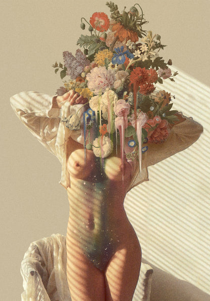 How To Disappear Completely II – drømsjel Fine Art Print