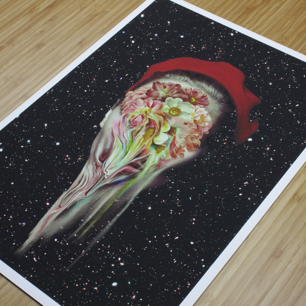 Universe Head – drømsjel Fine Art Print