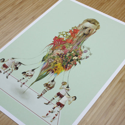Schuld und Sühne – drømsjel Fine Art Print
