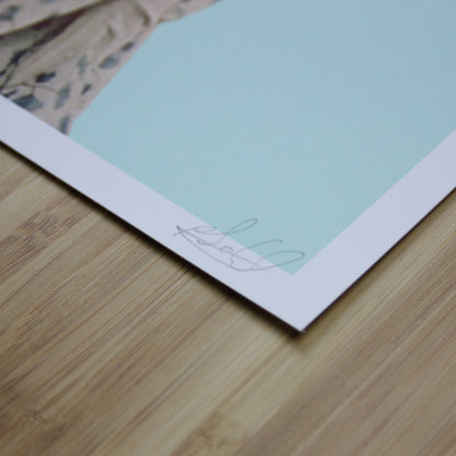 Blue Monday – drømsjel Fine Art Print