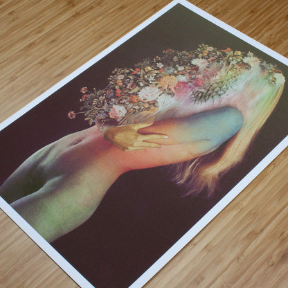 Moon Face – drømsjel Fine Art Print