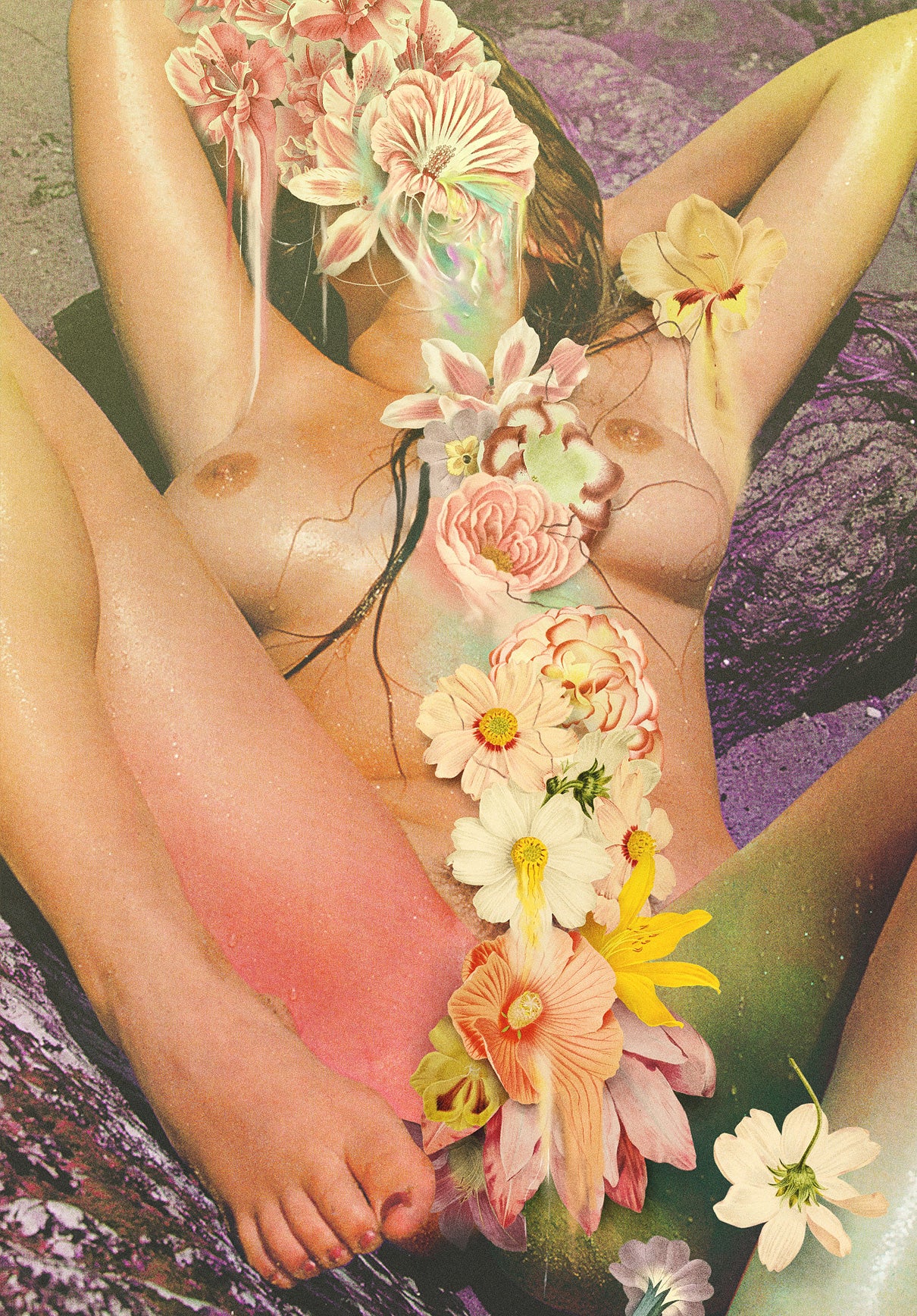 Sunbath – drømsjel Fine Art Print