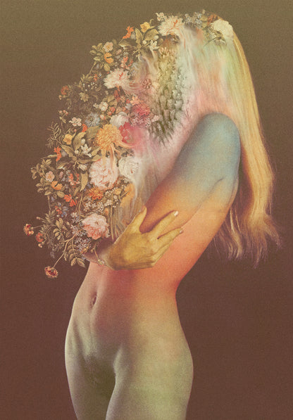 Moon Face – drømsjel Fine Art Print