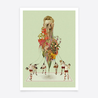 Schuld und Sühne – drømsjel Fine Art Print