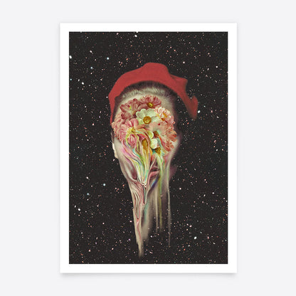 Universe Head – drømsjel Fine Art Print