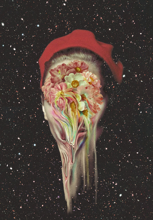 Universe Head – drømsjel Fine Art Print